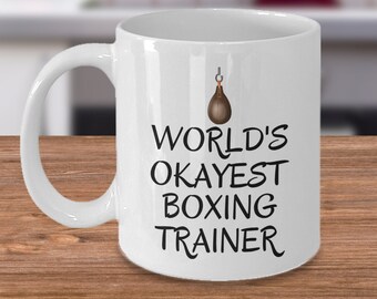 's Werelds okeste bokstrainer - grappige boksen mok - boksen coach geschenken - boksen cadeau - bokshandschoenen - bokssporten - grappige boksen geschenken