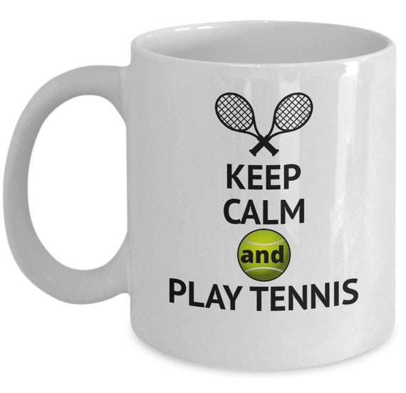 Coffee Cup Gift Idea present sports KEEP CALM And Play Table Tennis Mug 