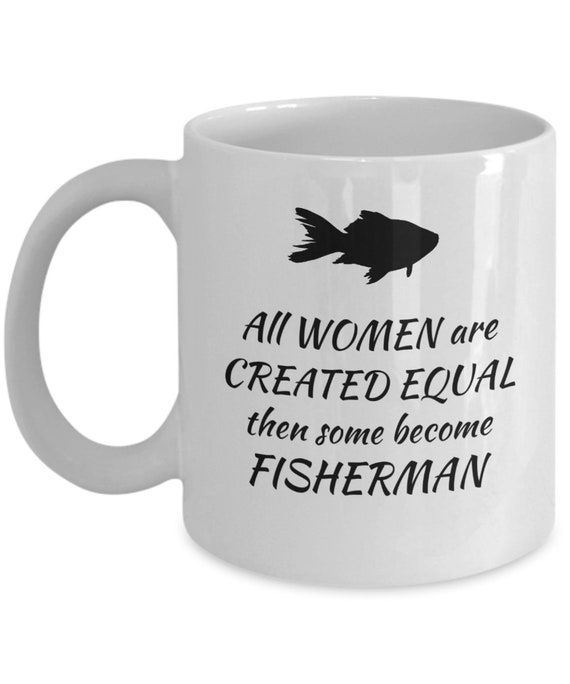 Fishing Gifts for Women Some Women Become Fisherman Funny Fishing Birthday Gift  Fishing Lady Mug Gifts for Female Fisherman 