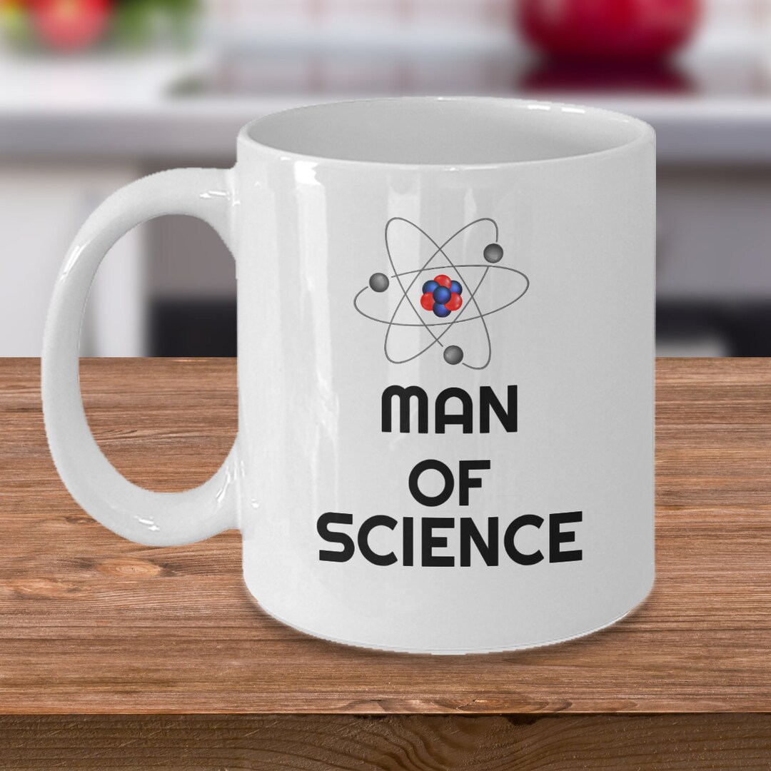 Science Coffee Mug Scientist Gifts Science Themed Gift for Him Science Gift for Boyfriend Atom
