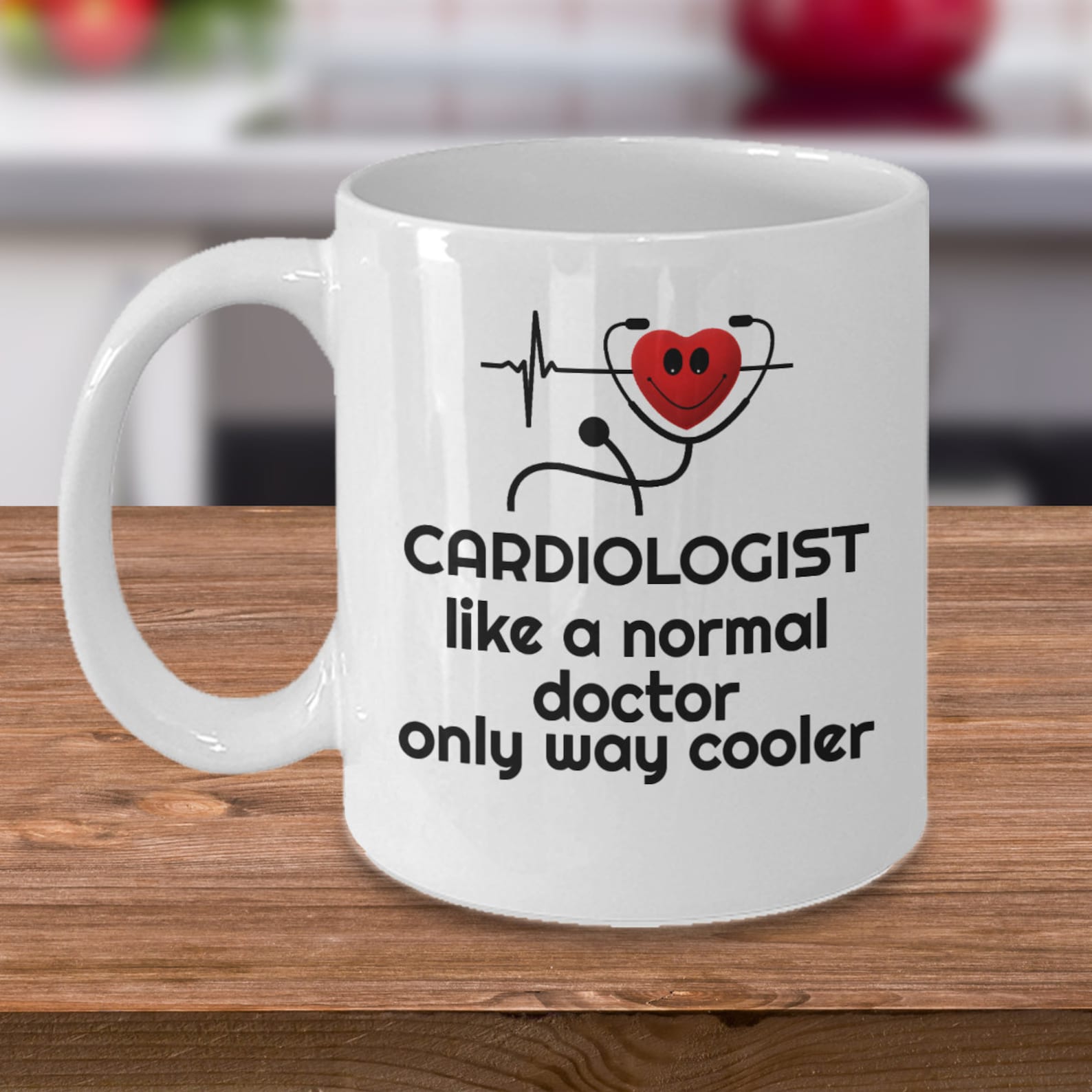 Cardiology Doctor Coffee Mug Gift Cardiologist Like a Normal Etsy UK