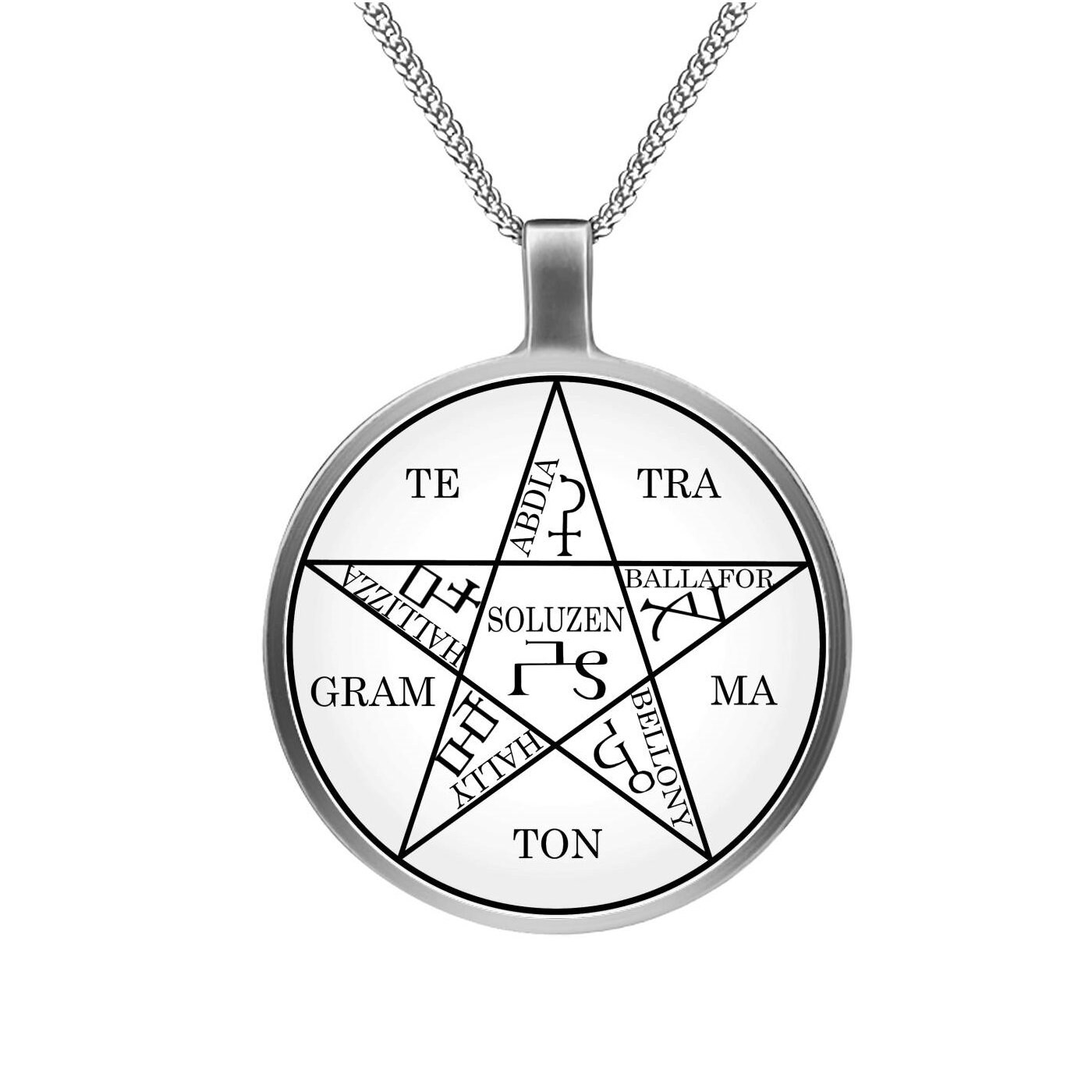 Esoteric Necklace Goetia Pentagram of 