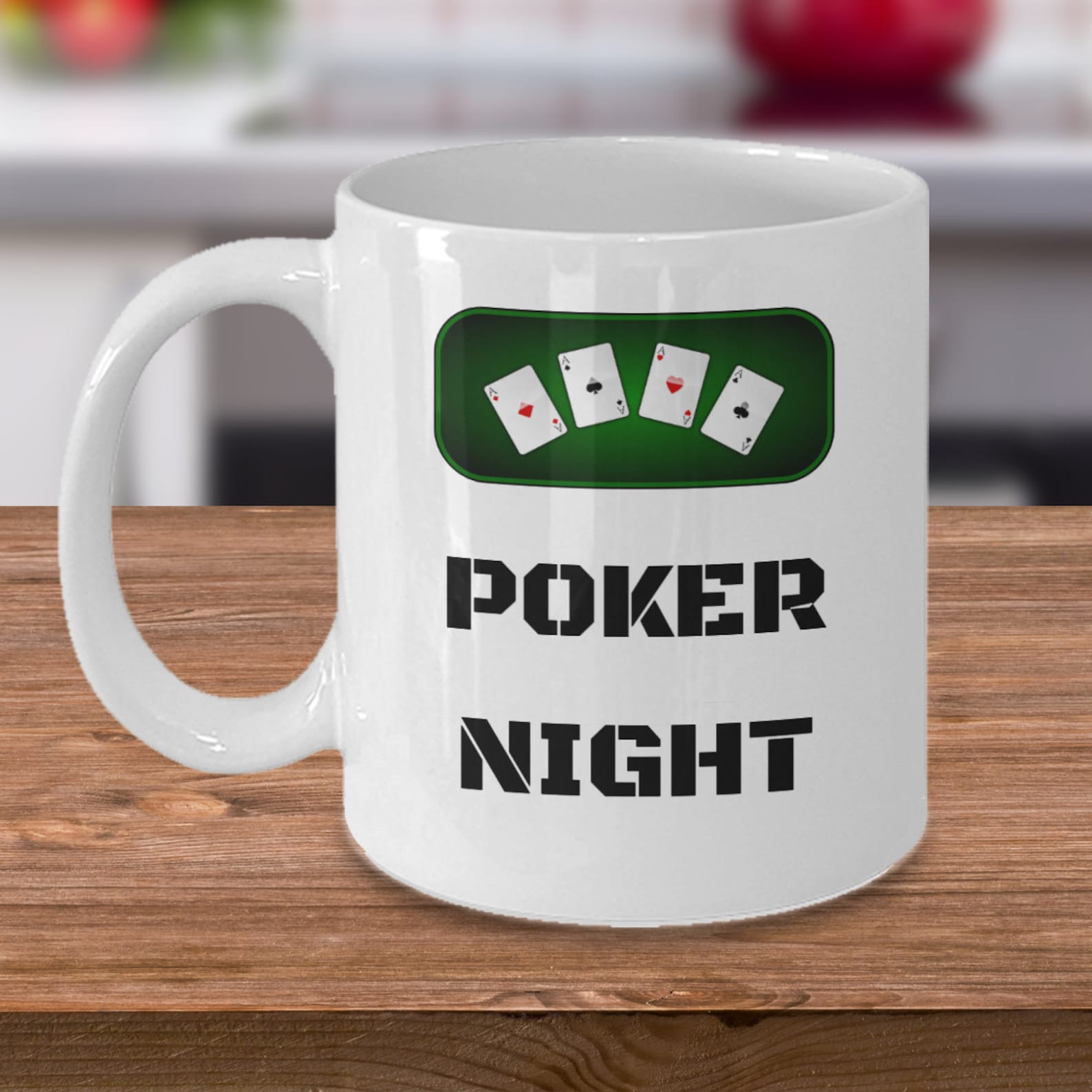 Poker night poker lover coffee mug man cave gifts poker Etsy