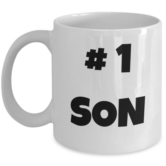 Number One Son Funny Coffee Mug Gift for Son 1 Son - Etsy Number One Son Funny Coffee Mug Gift for Son 1 Son - Etsy