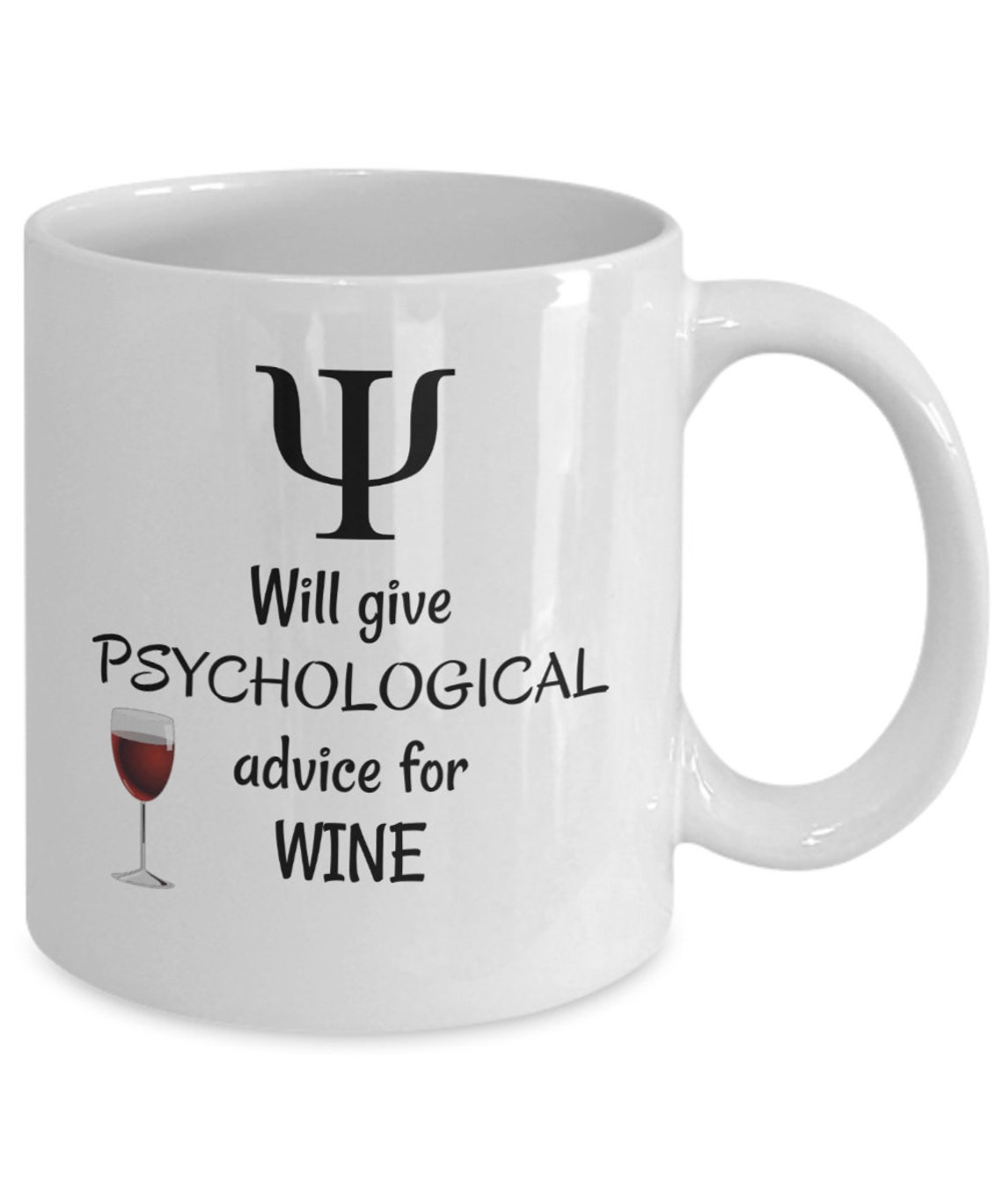 Funny Psychology mug gift Will give psychological advice for Etsy