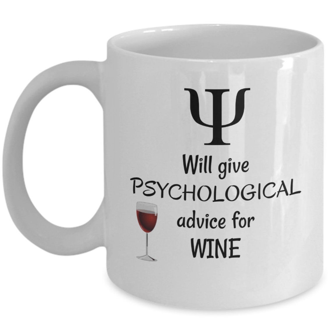 Funny Psychology Mug Gift Will Give Psychological Advice for Etsy