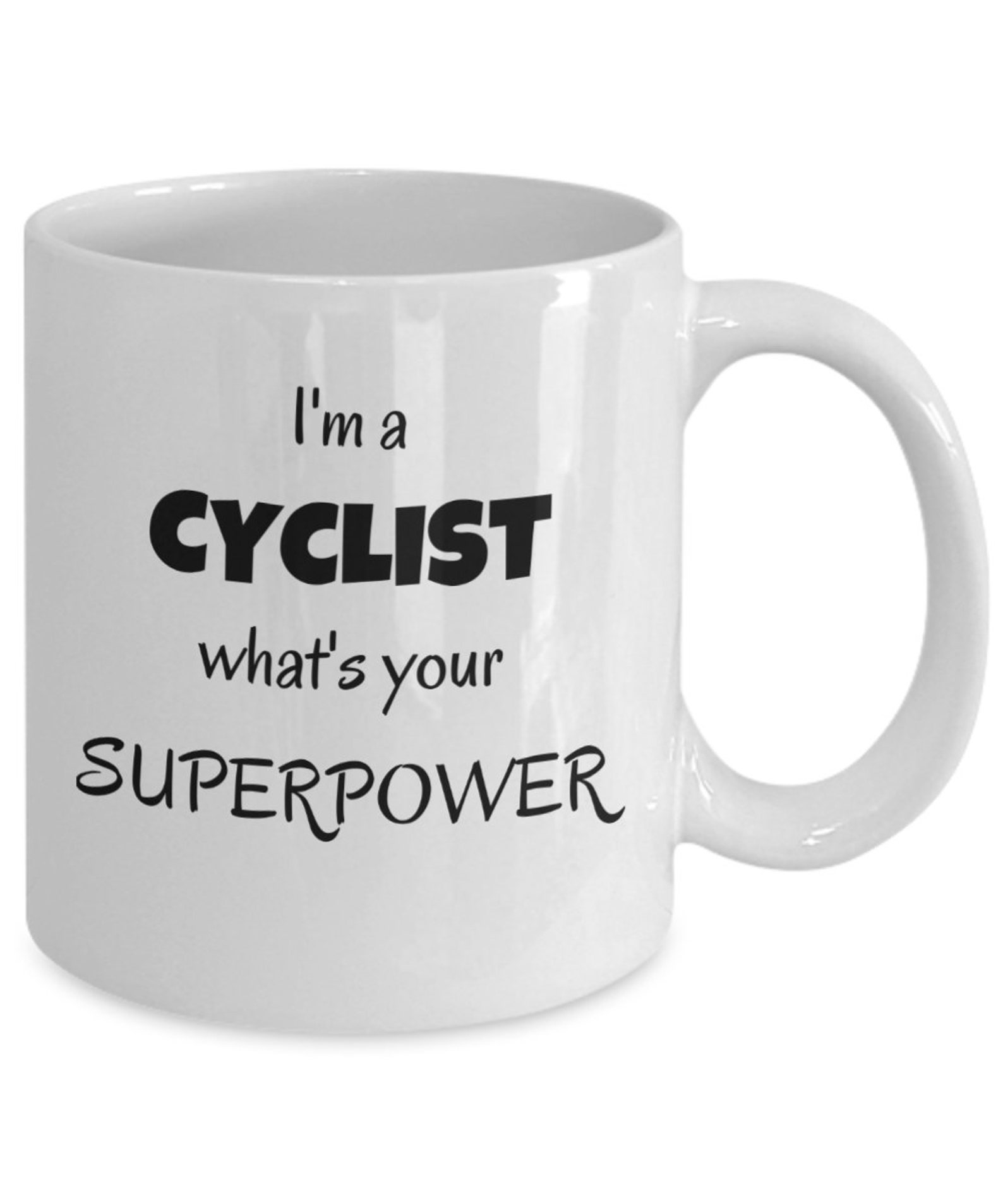 Cycling Coffee Mug I'm a Cyclist What's Your - Etsy