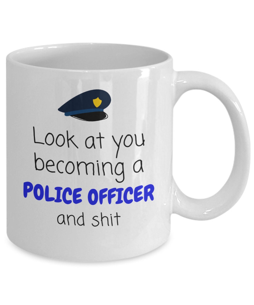 Tazza personalizzata della polizia | Regalo per agenti di polizia | Tazza di ringraziamento della polizia | Idea regalo per la polizia | Addestramento