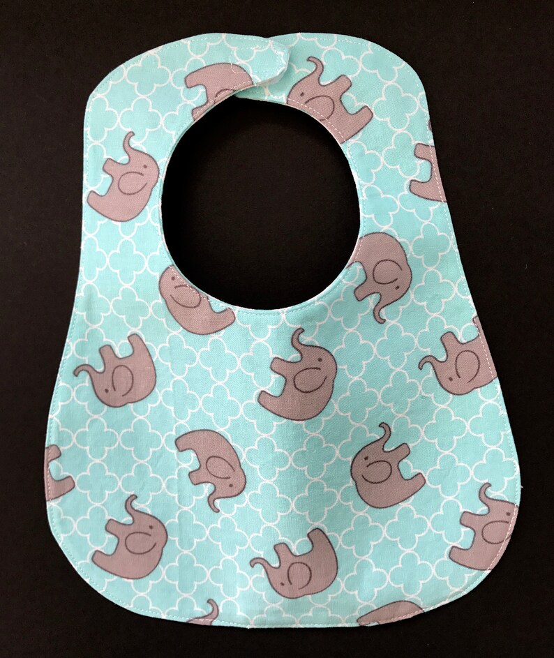 Infant Bibs Baby Boy Bibs Anchor Pattern Bib Reversible Etsy