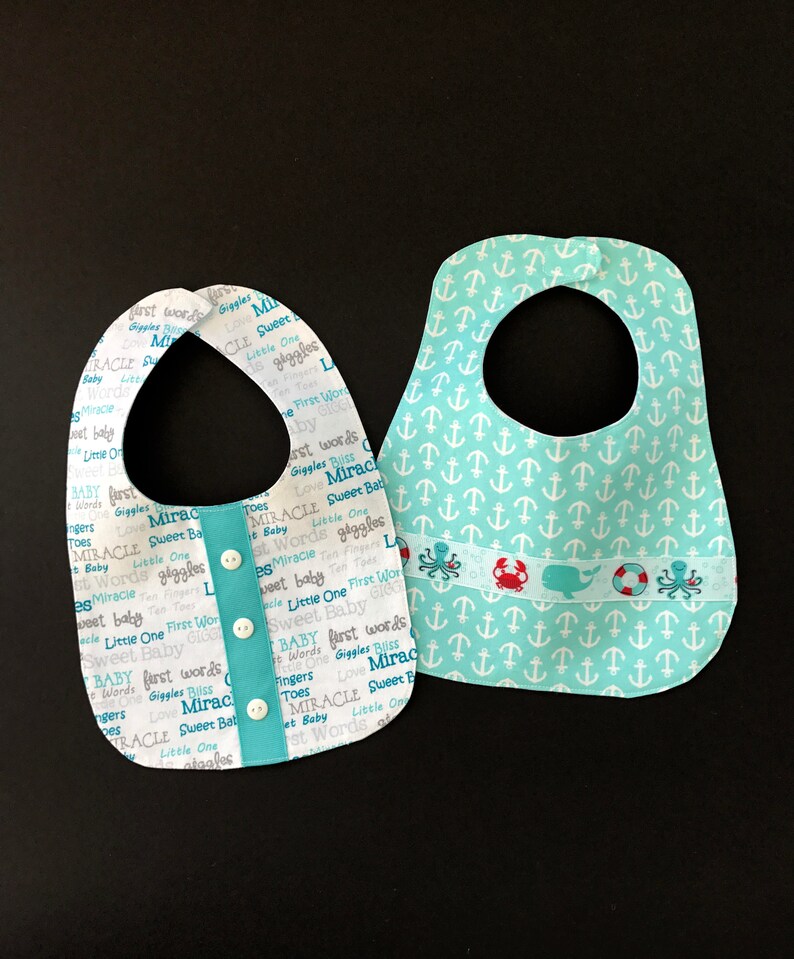 Infant Bibs Baby Boy Bibs Infant Bib Set Bandana Print Bib Etsy