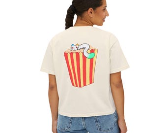 Camiseta holgada para mujer