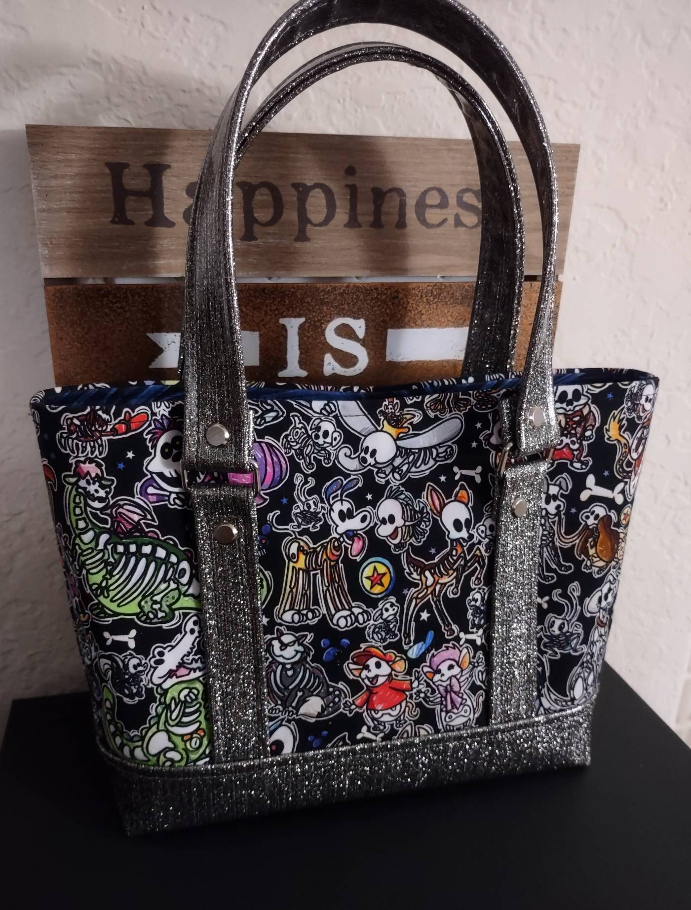 Cute Bats Womens Bag Shoulder Tote handbag Zipper Purse Top-handle Zip Bags Cute Bats Womens Bag Shoulder Tote handbag Zipper Purse Top-handle Zip Bags