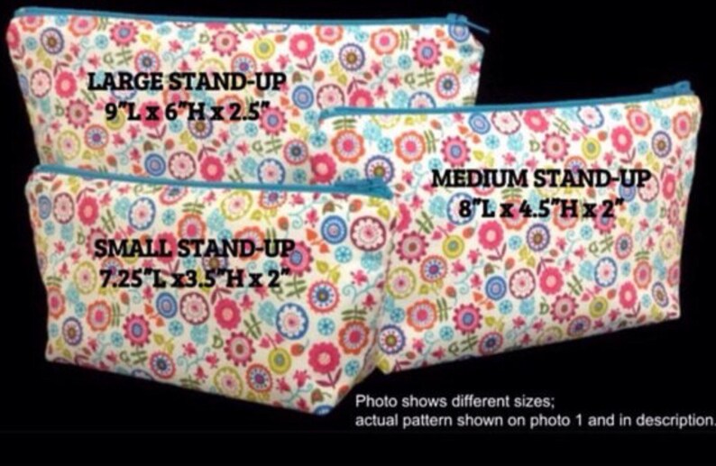 Hello Beautiful Bag Pretty Makeup Bag Black and White Bag