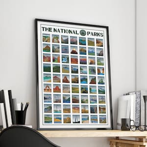 The National Parks Poster