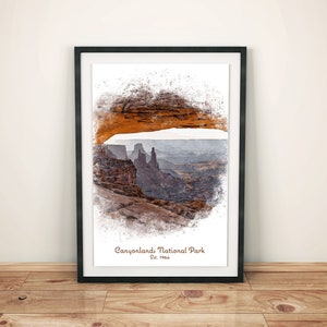 Canyonlands National Park Poster