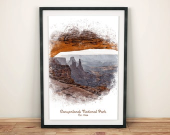 Canyonlands National Park Poster