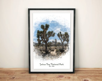 Joshua Tree National Park Poster