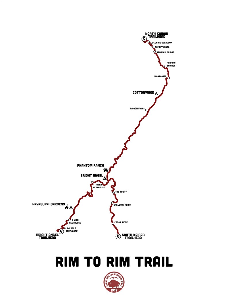 Rim to Rim Trail Map Rim to Rim - Il 794xN.4611630569 Pfna