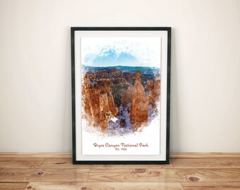 Bryce Canyon National Park Poster