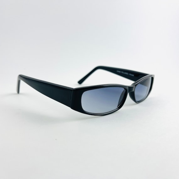 Vintage 90s Slim Rectangle Sunglasses | Authentic… - image 4