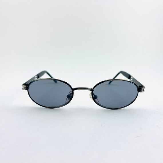 True Vintage Deadstock 90s Mini Silver Wire Oval Sunglasses | Etsy