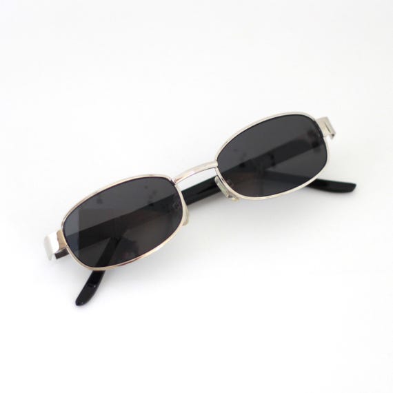 ★HANGLE EYEWEAR★ Vintage Square Sunglasses Silver Zenith-Y2K-Sunglasses-Chrome.
