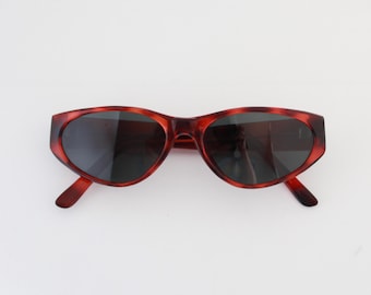 Authentic Vintage 90s Tortoise Cat Eye Sunglasses