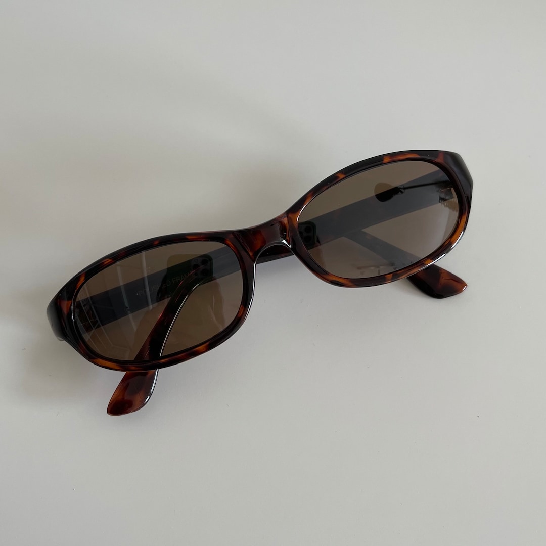 Tortoise Oval Sunglasses