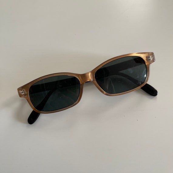 Authentic Vintage 90s Slim Rectangle Sunglasses
