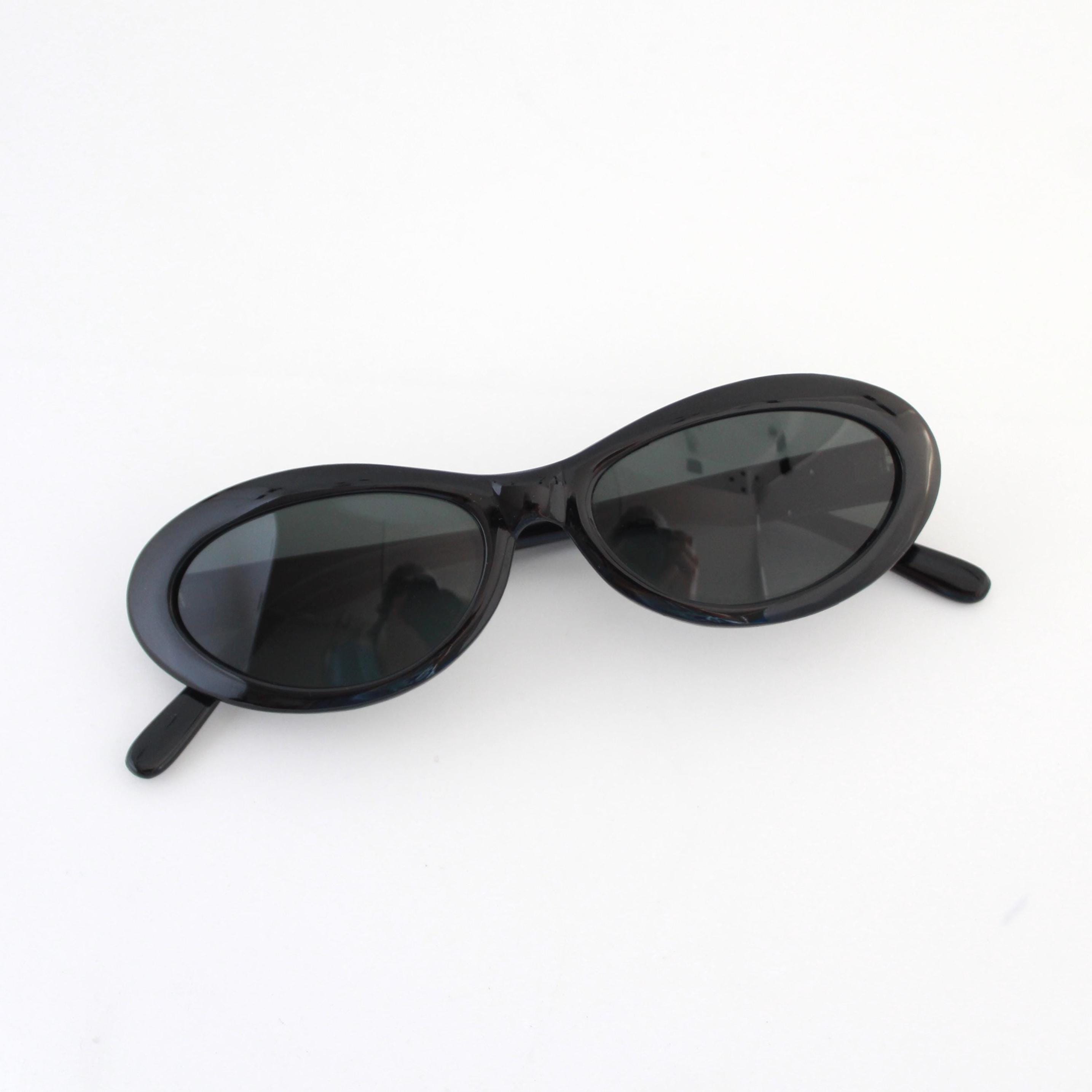 2 Pezzi Occhiali Da Sole Set Vintage, Ovali Anni 90 Retro