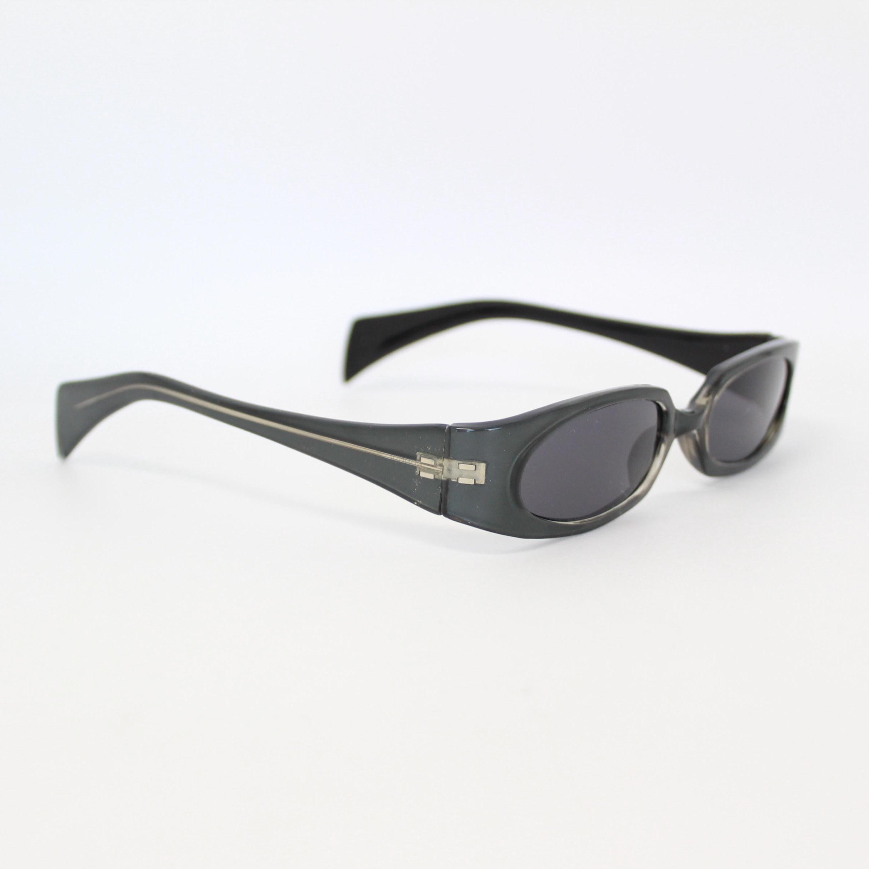 Retro 90s Oversized Wrap Sunglasses Rectangle Square Shades Y2K Unisex Amazon.com: Retro Dark Black 80s 90s Stylish Luxury Y2K  main image 2