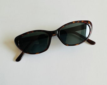 Vintage 90s Tortoise Cat Eye Sunglasses