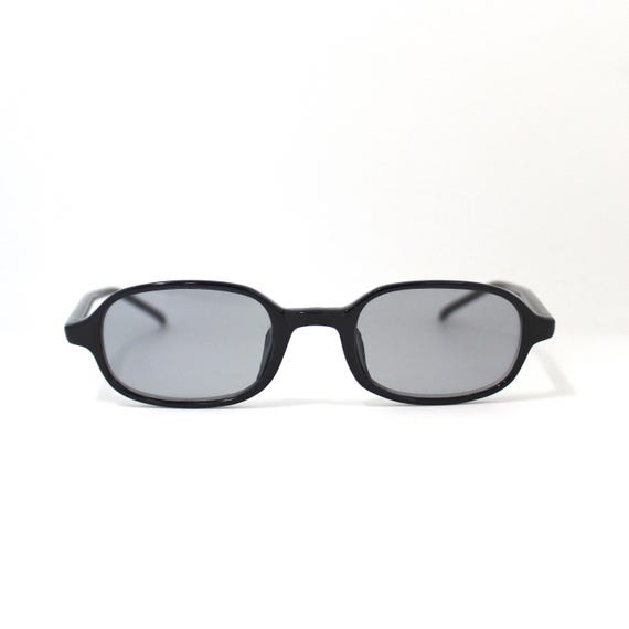 Authentic Vintage 90s Mini Rectangle Sunglasses w… - image 1