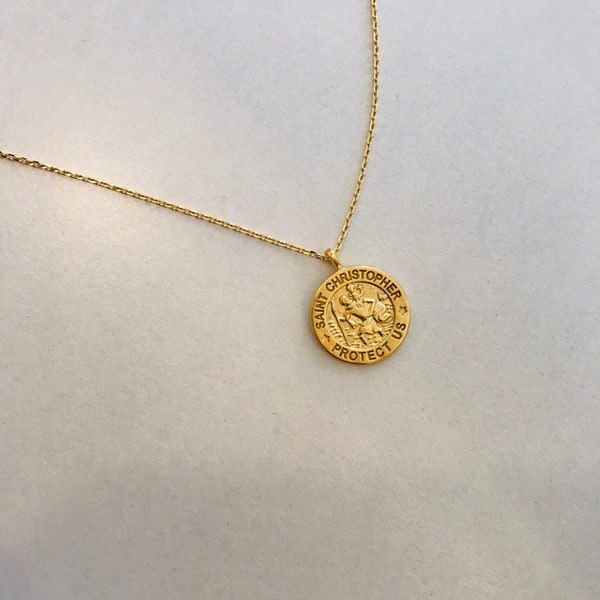 18k Gold Necklace Etsy