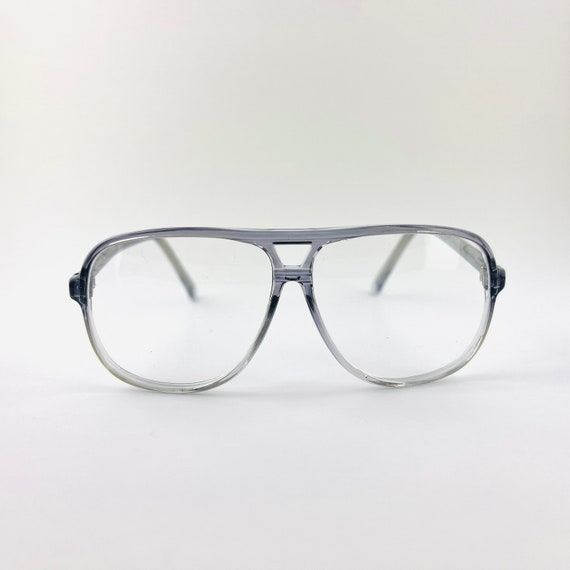Vintage 90s Pilot Transparent Grey Reading Glasses Etsy UK