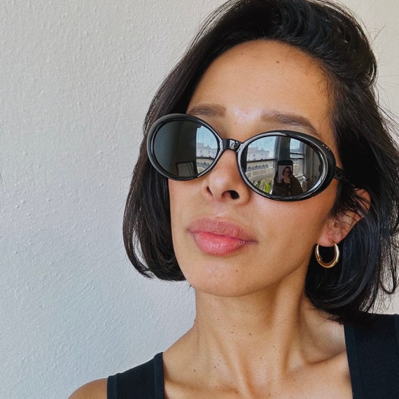 ★９０'Ｓ.Ｊ-Ｒ＆Ｂクラシックス★１２インチ９枚セット＋【オマケ】 Authentic Vintage 90s Minimal Black Oval Sunglasses - Etsy
