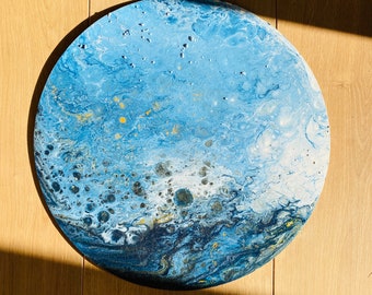 Jupiter IV - Acrylic on wood