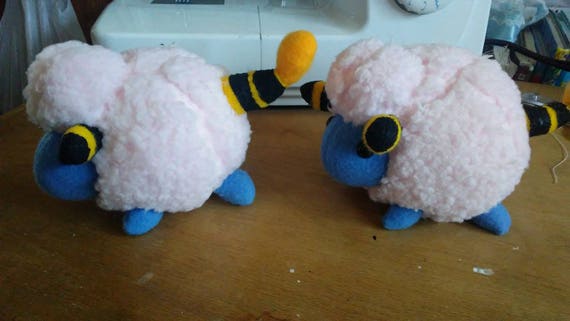 shiny mareep plush