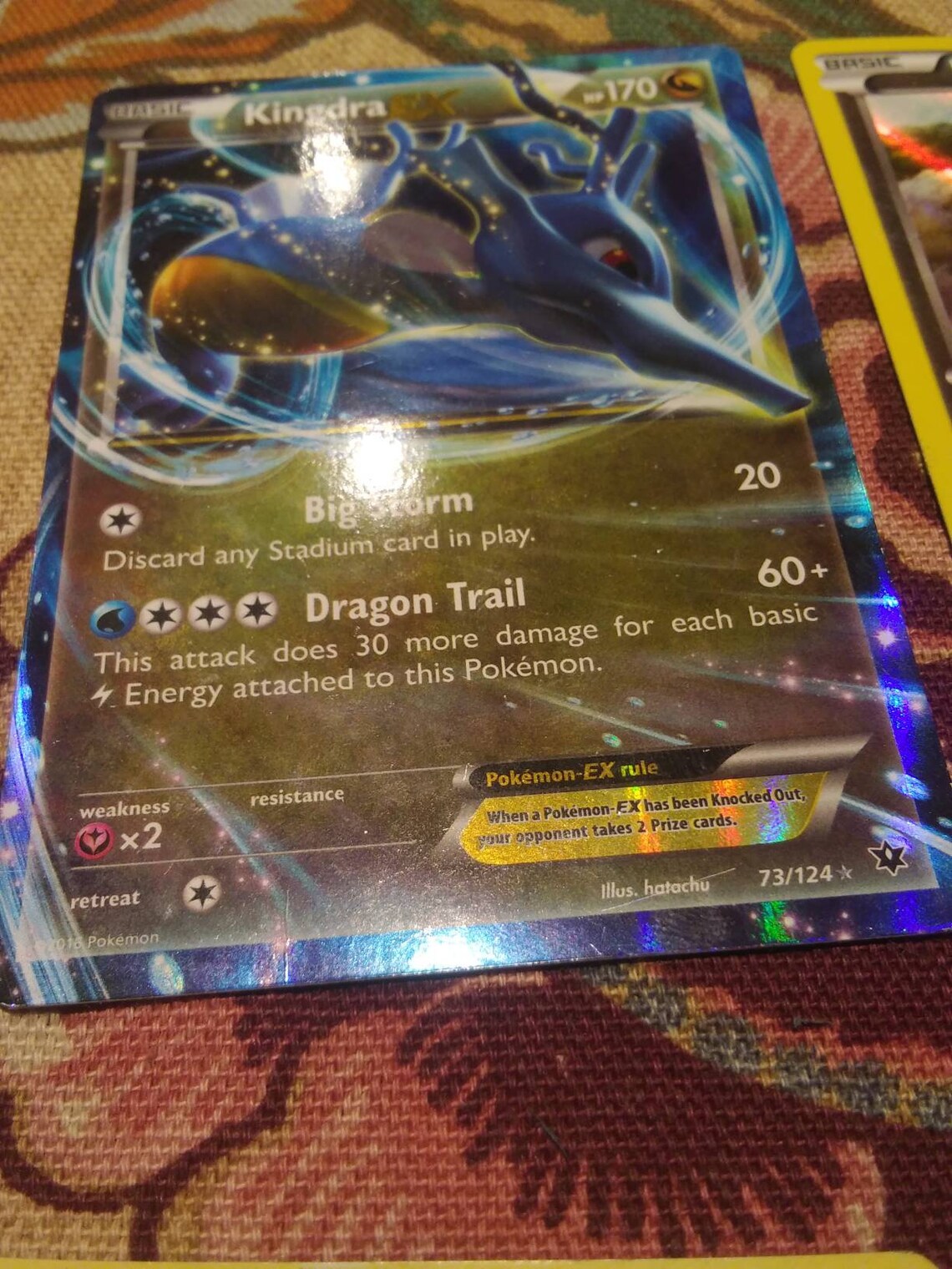 Pokemon rare holo reverse holo EX BREAK promo holographic Etsy
