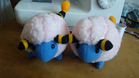 cuddly mareep plush