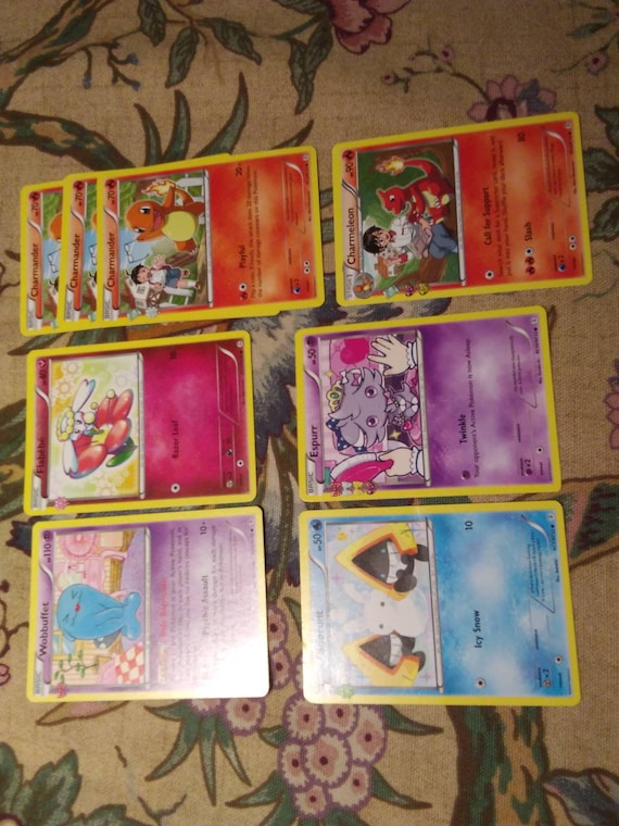 Pokemon Radiant Collection Cards Nonholo Wobbuffet Flabebe Etsy