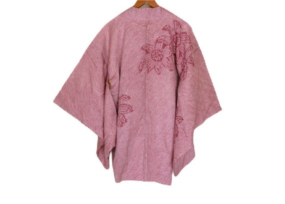 2072 Vintage Japanese kimono Jacket /// Purple Si… - image 6