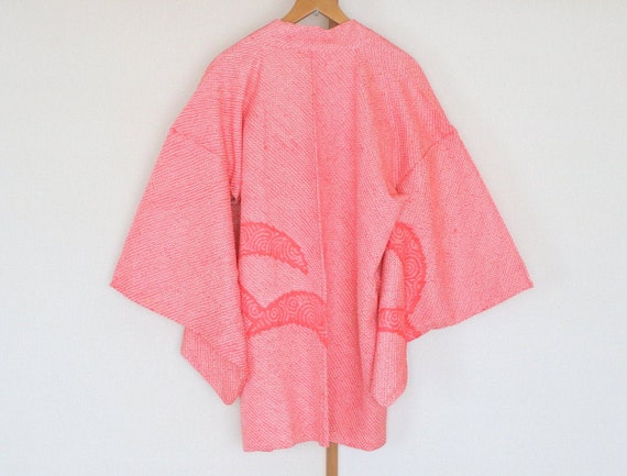 19-120 Vintage Japanese kimono Jacket /// Haori, … - image 3
