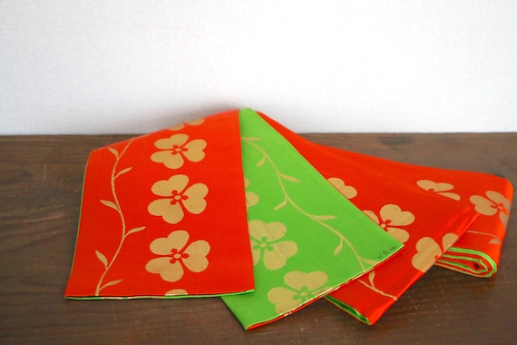 HO20-68 Vintage Yukata Obi, Japanese women yukata… - image 1