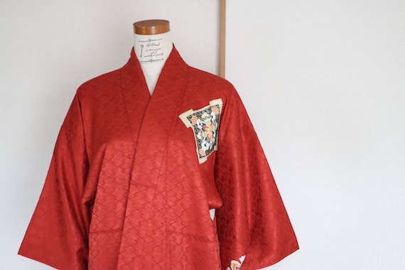 Vintage Kimono /// Kimono Robe, Kimono Gown, gown,