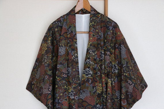Vintage Japanese Kimono /// Gorgeous silk kimono,
