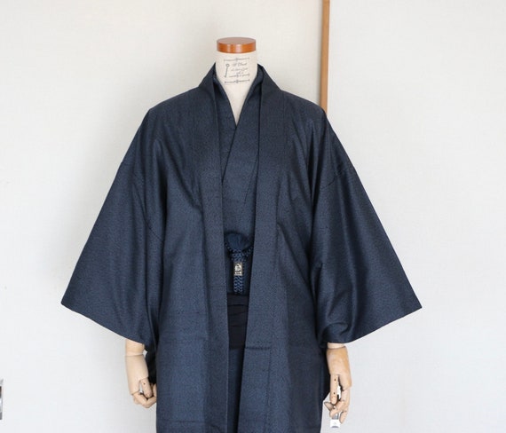 KM-07 Vintage Mens Japanese Kimono /// Men Silk Kimono, Men KM-07 Vintage Mens Japanese Kimono /// Men Silk Kimono, Men