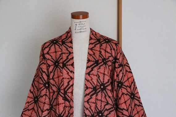 Vintage Japanese kimono Jacket /// Haori, Silk Sh