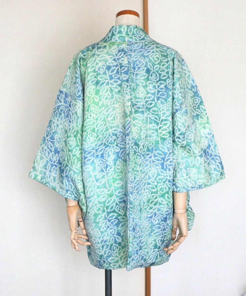 Vintage Japanese kimono Jacket /// Haori Tie dye Shibori | Etsy
