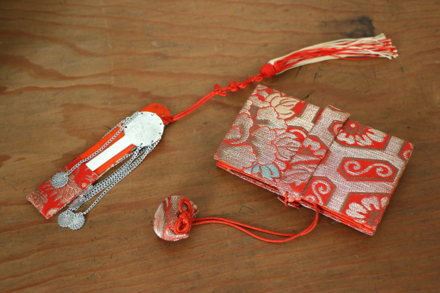 SALE Vintage Kimono Accessory Hakoseko Small Etsy